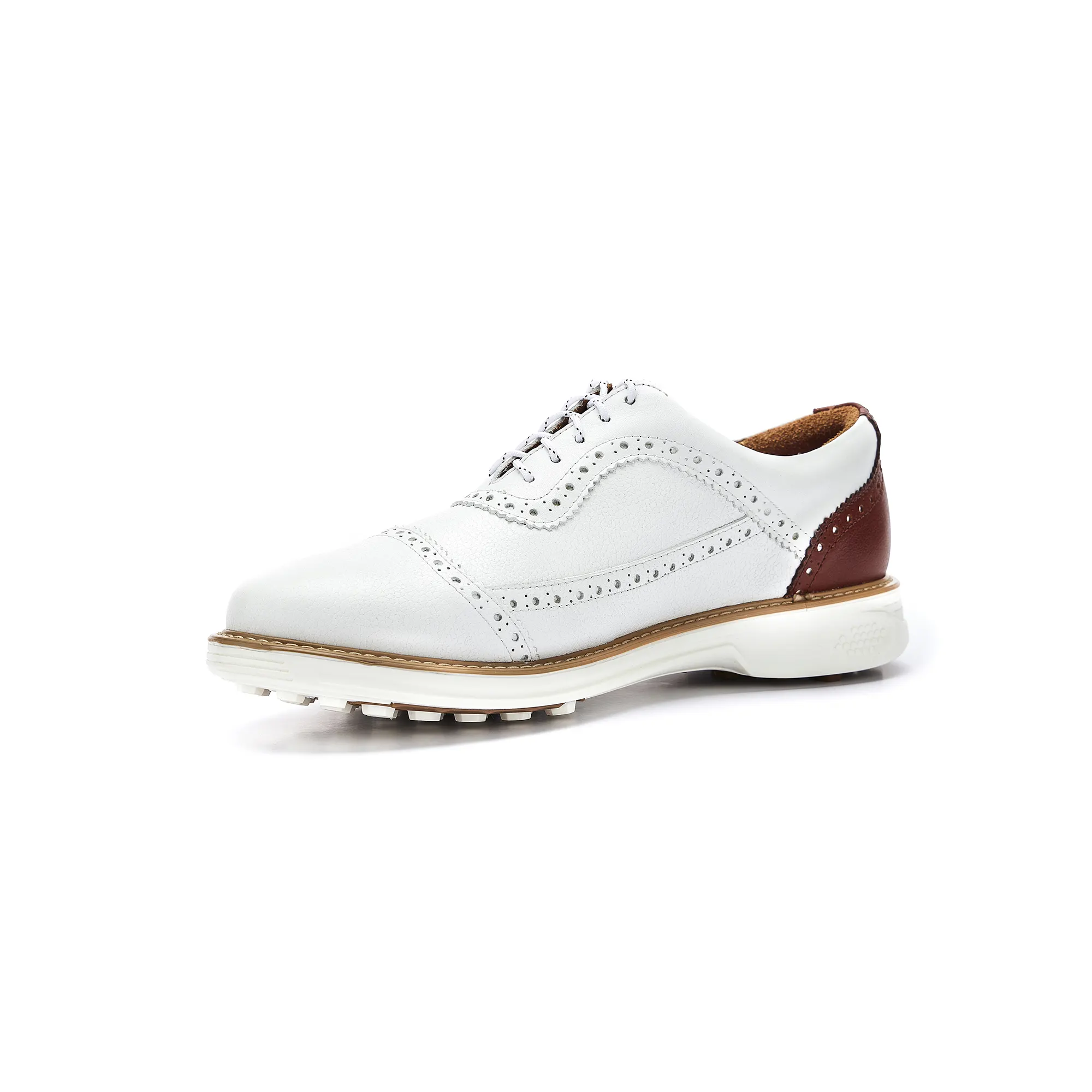 Legacy Hope Spikeless Golf Shoes White Honey - Image 4