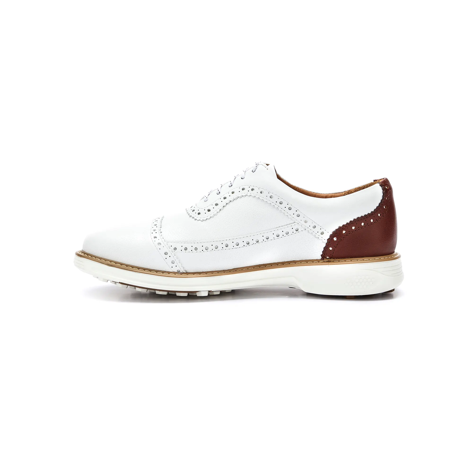 Legacy Hope Spikeless Golf Shoes White Honey - Image 5