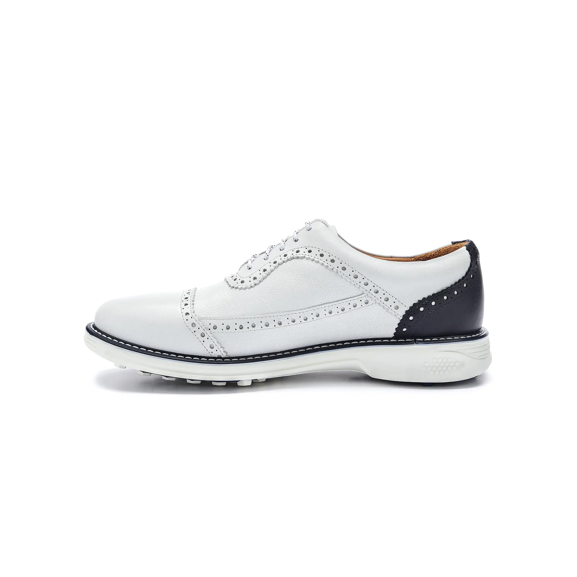 Legacy Hope Spikeless Golf Shoes White Navy Blue - Image 5
