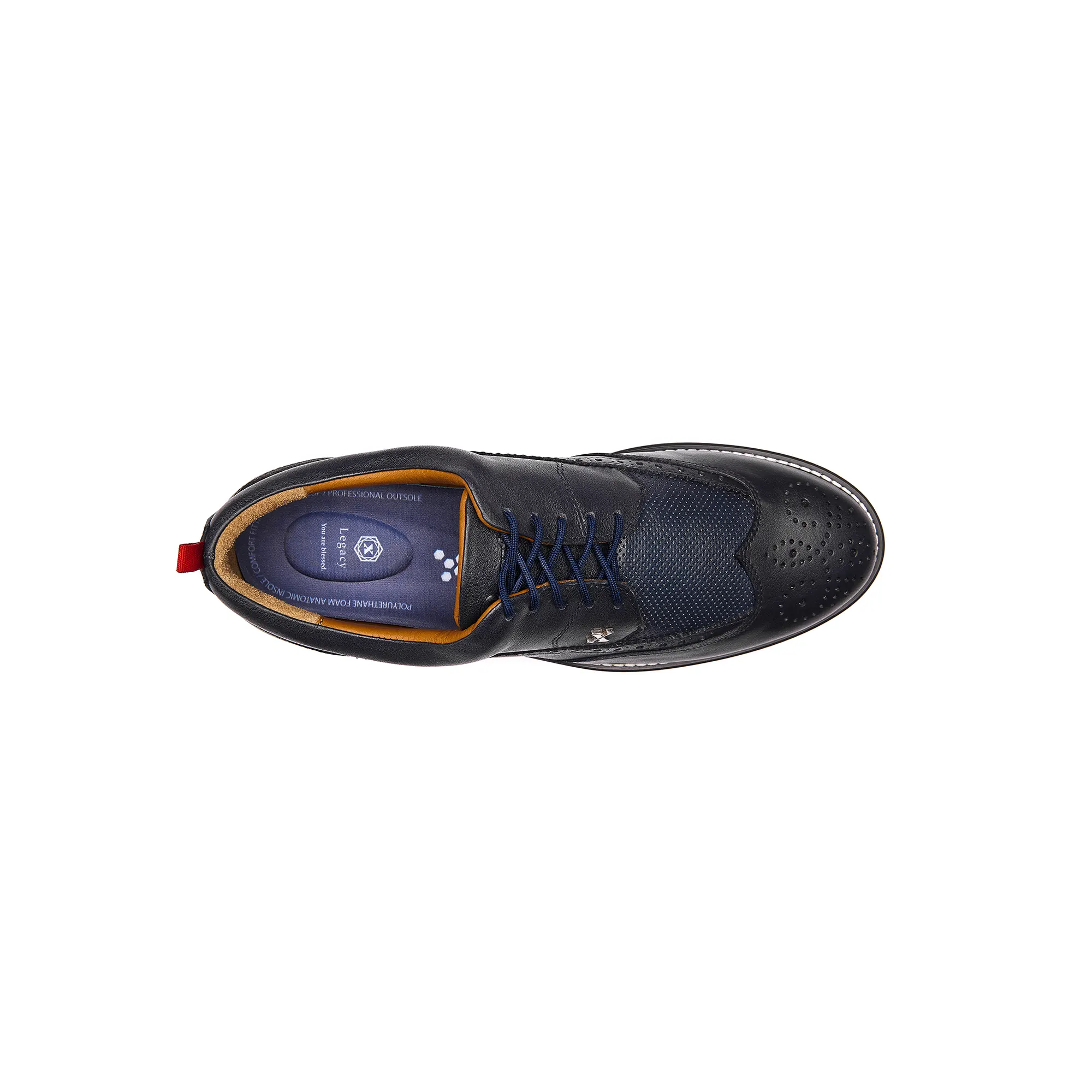 Legacy Love Spikeless Golf Shoes Navy Blue - Image 3