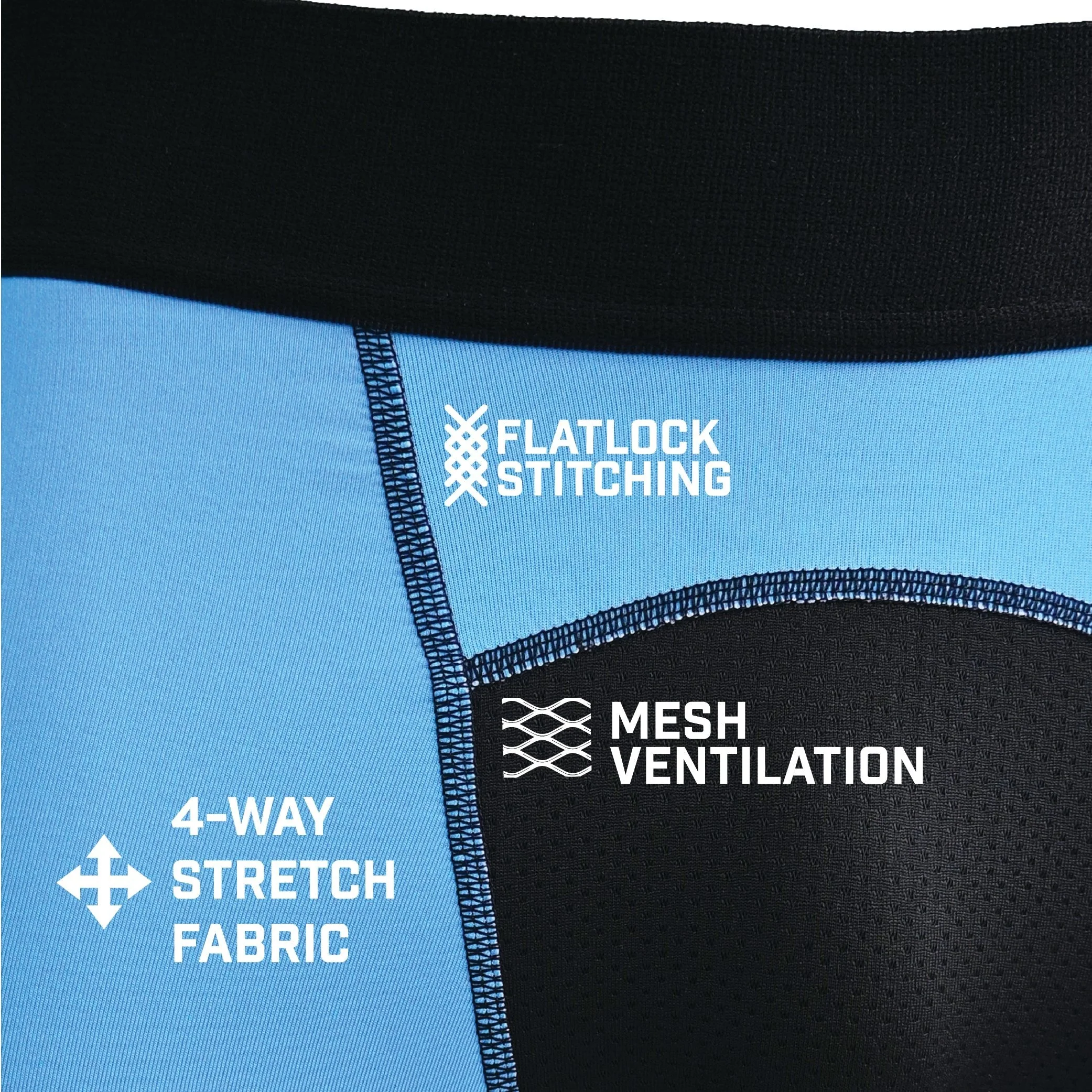 Light Blue Compression Tights - Image 3