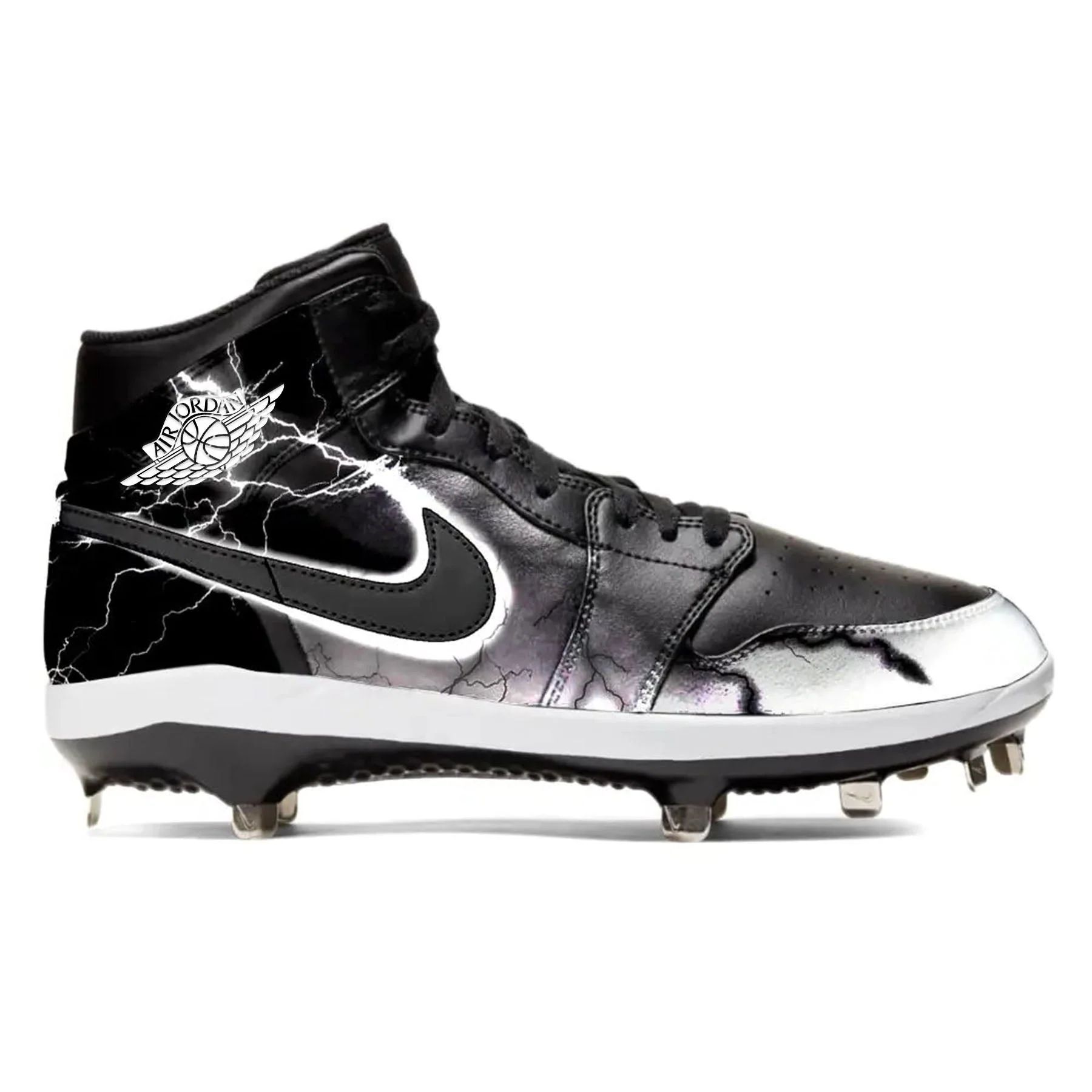 "Lightning" Jordan 1 Retro Cleats