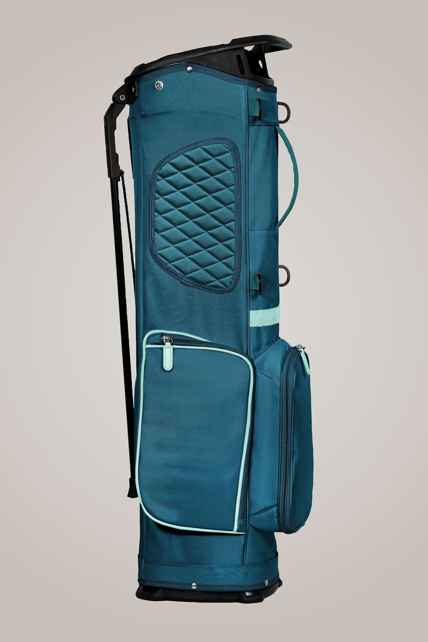 Lightweight Carry Stand Bag In Dark Green - Image 4