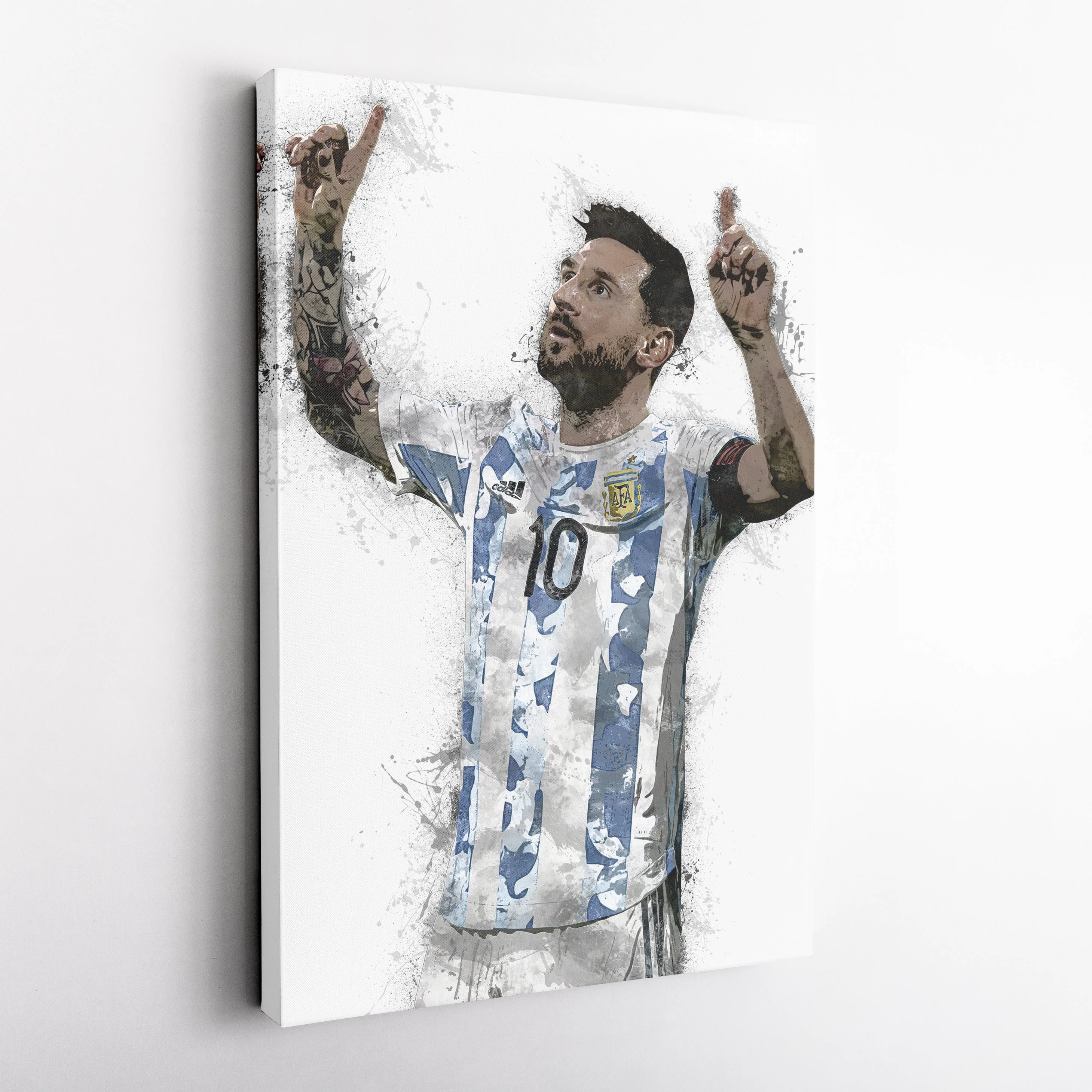 Lionel Messi Canvas Art – Argentina National Team Wall Decor - Image 5