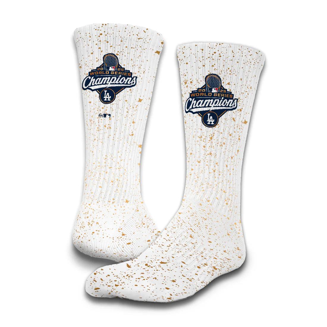Los Angeles Dodgers 2025 World Series Champions Sock & Slide Bundle - Image 3
