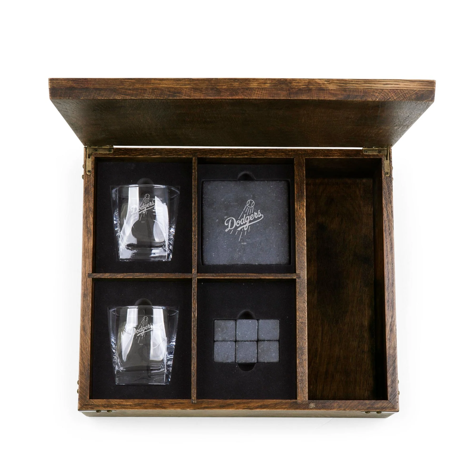 Los Angeles Dodgers - Whiskey Box Gift Set - Image 2
