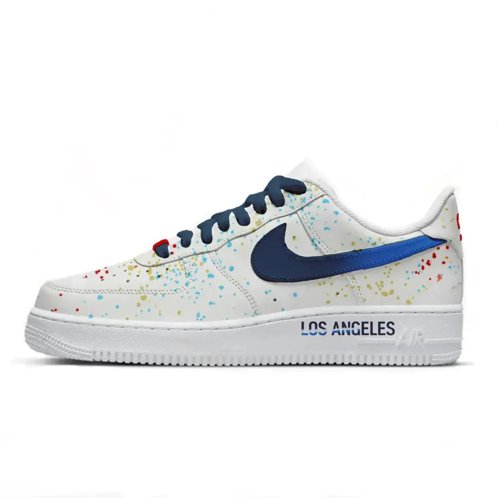 "Los Angeles" Nike Air Force 1 Low Shoes - Image 2