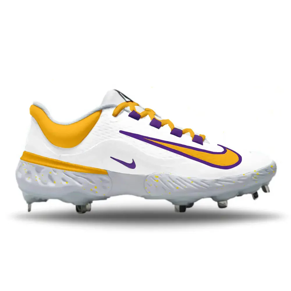 "Los Angeles" Nike Alpha Huarache Elite 4 Low Cleats
