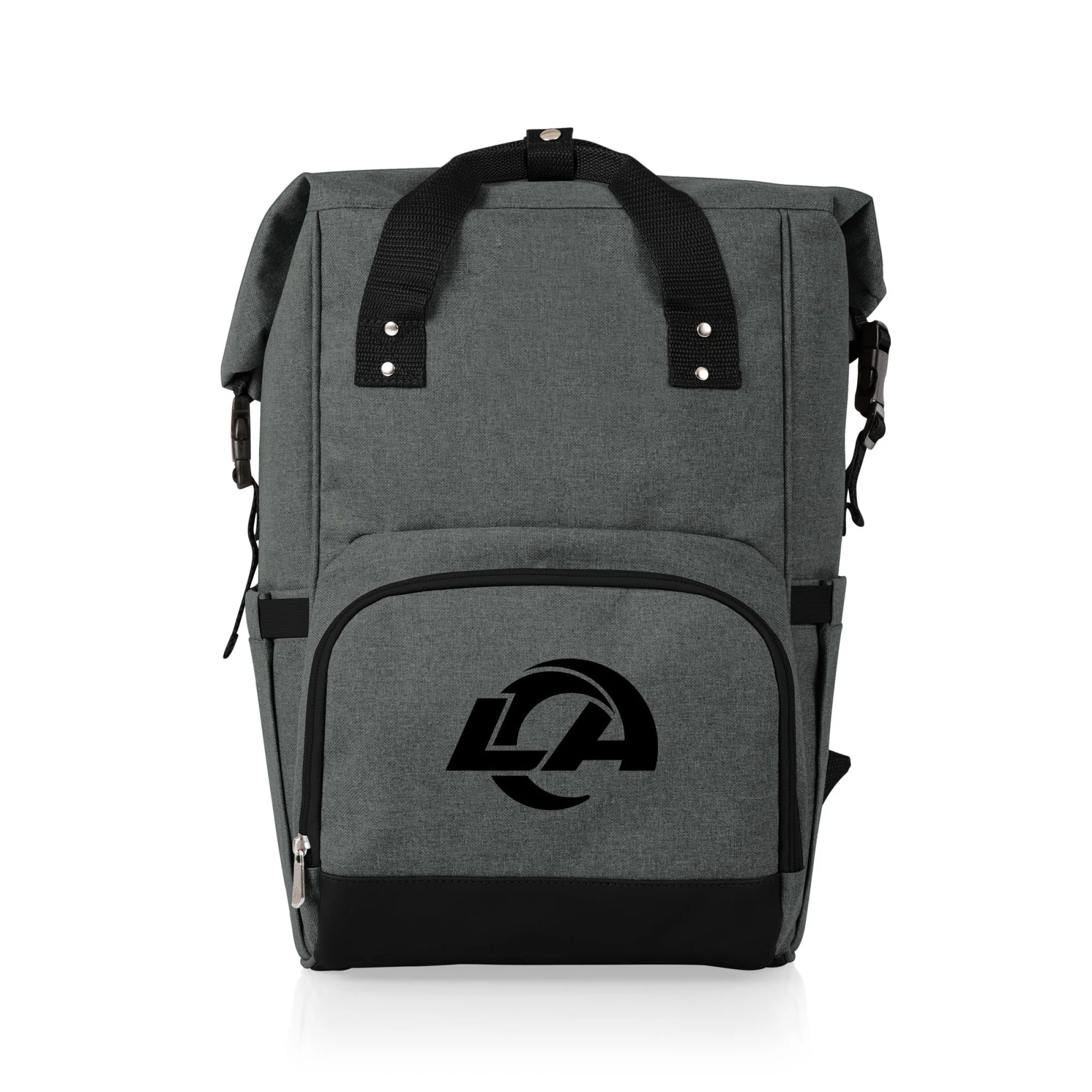 Los Angeles Rams On The Go Roll-Top Backpack Cooler