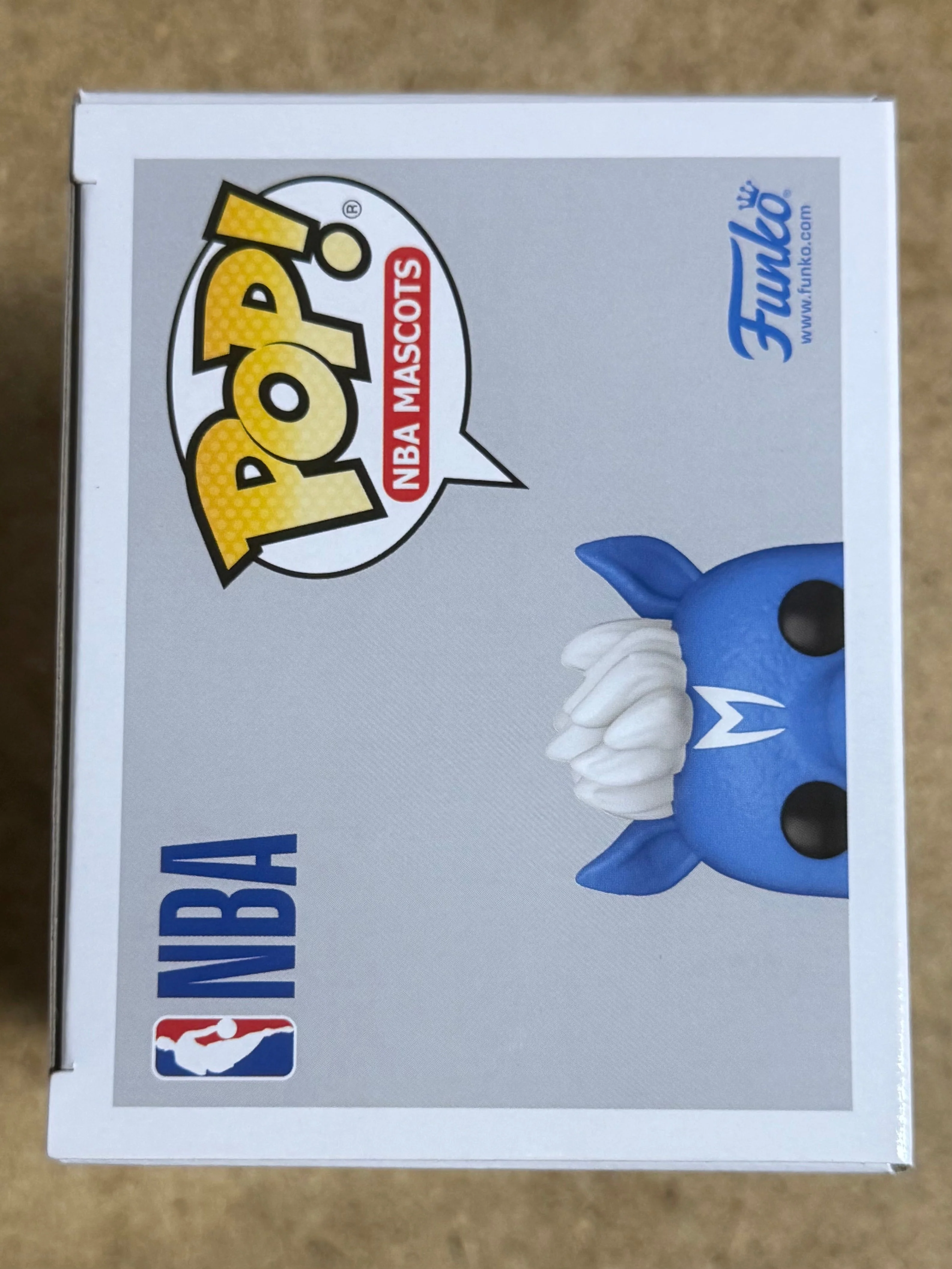 Mark Cuban Signed NBA Dallas Mavericks Mascot Champ Funko Pop! #08 With JSA COA - Image 7