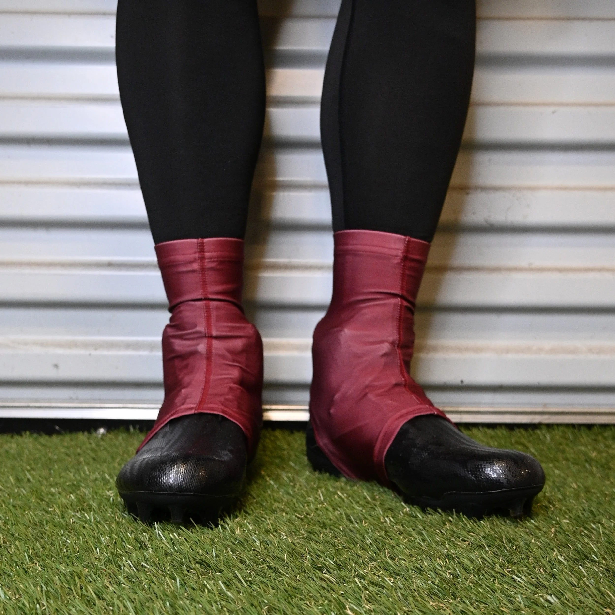 Maroon Cleat Covers (Spats) - Image 3