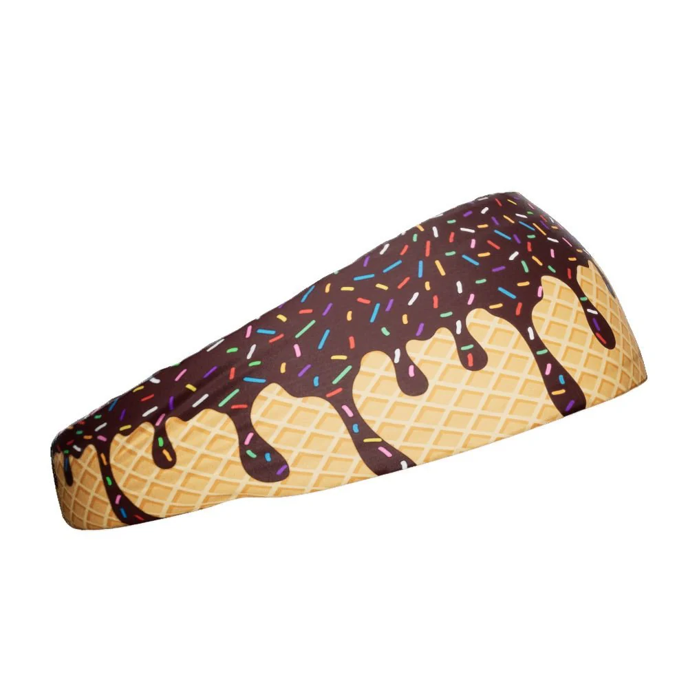 Maroon Ice Cream Headband - Image 2