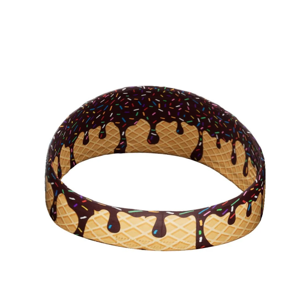 Maroon Ice Cream Headband - Image 3