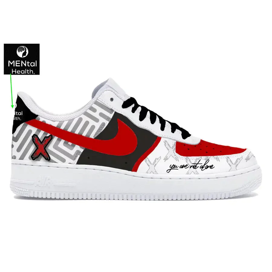 "Men's X Mental" Nike Air Force 1 Low Shoes - Image 2
