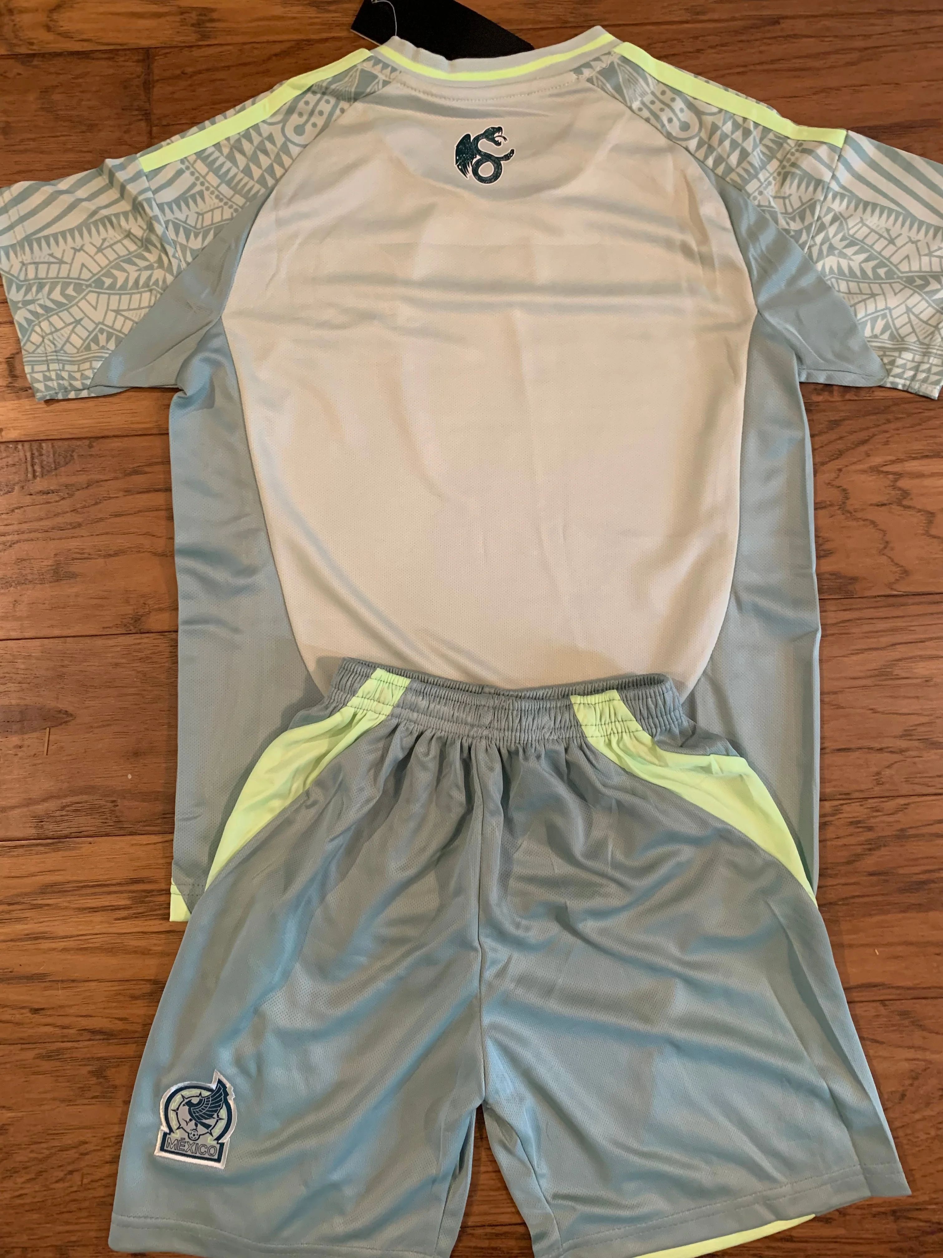 Mexico National Soccer Jersey Kit Kids Youth & Toddler - 2 Piece Set - Image 5