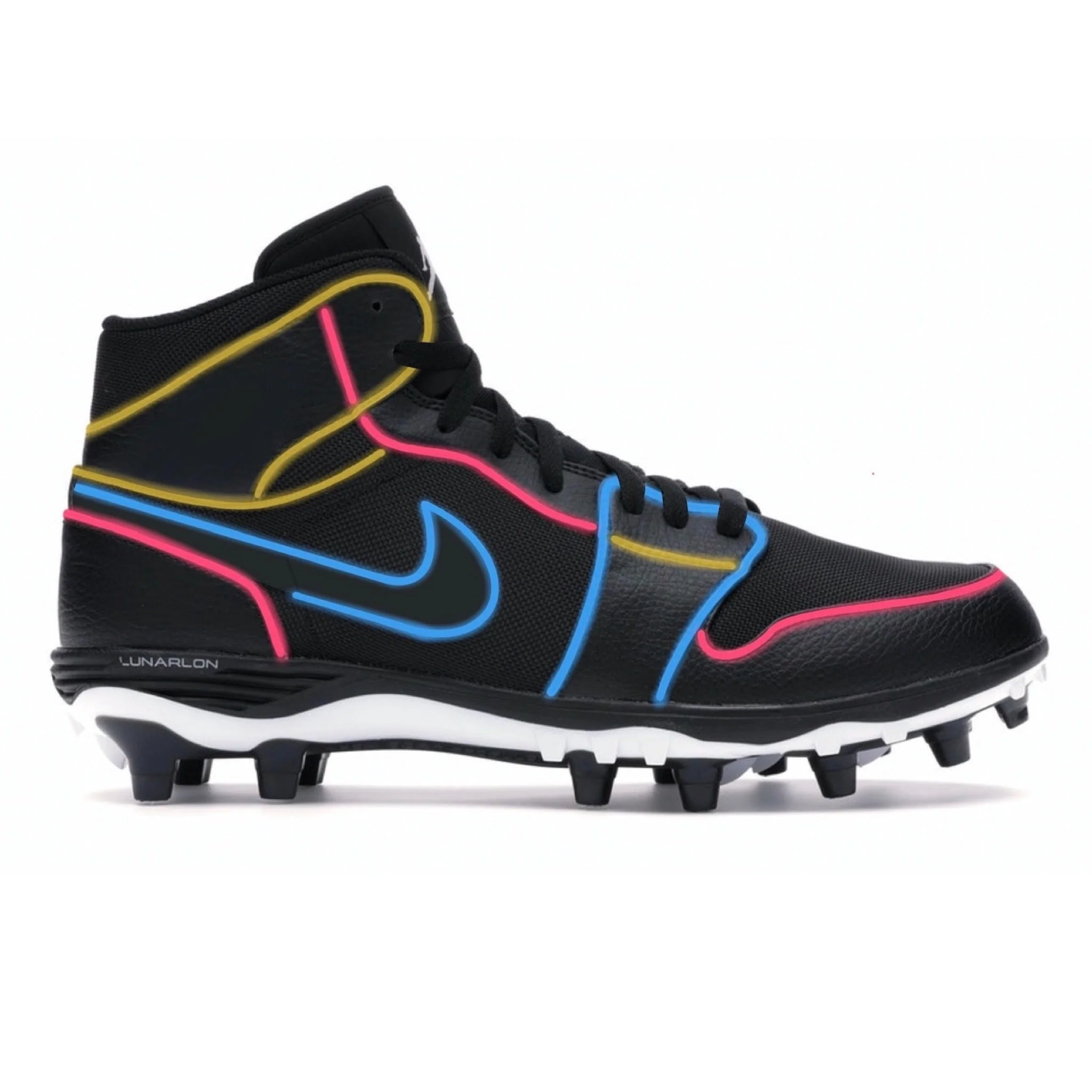 "Miami Beach” Jordan 1 TD Cleats