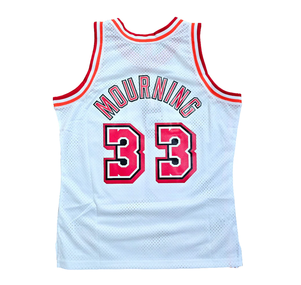 Miami Heat Alonzo Mourning Mitchell & Ness Swingman jersey - Image 2