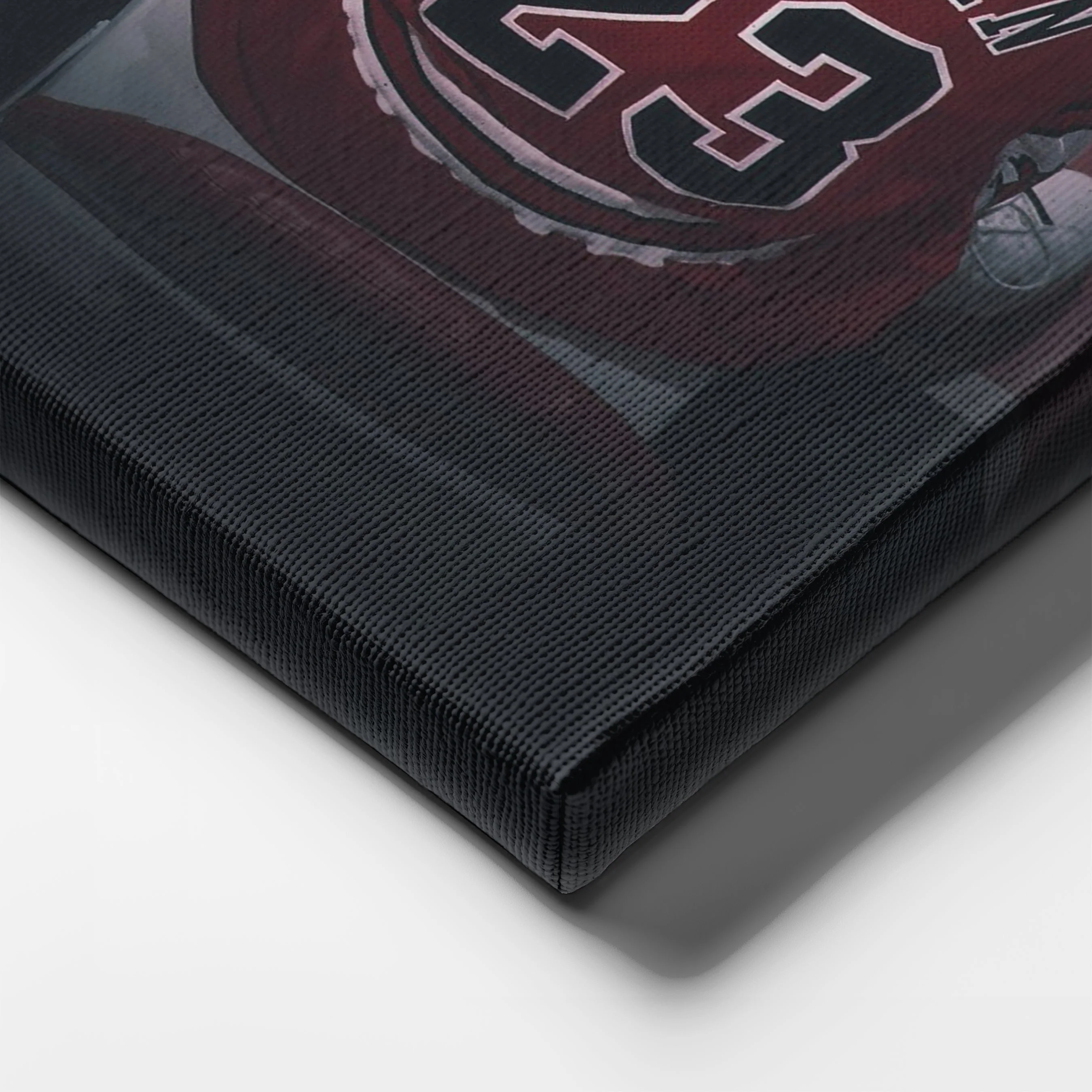Michael Jordan & LeBron James Lakers vs Bulls Canvas Wall Art - Image 8
