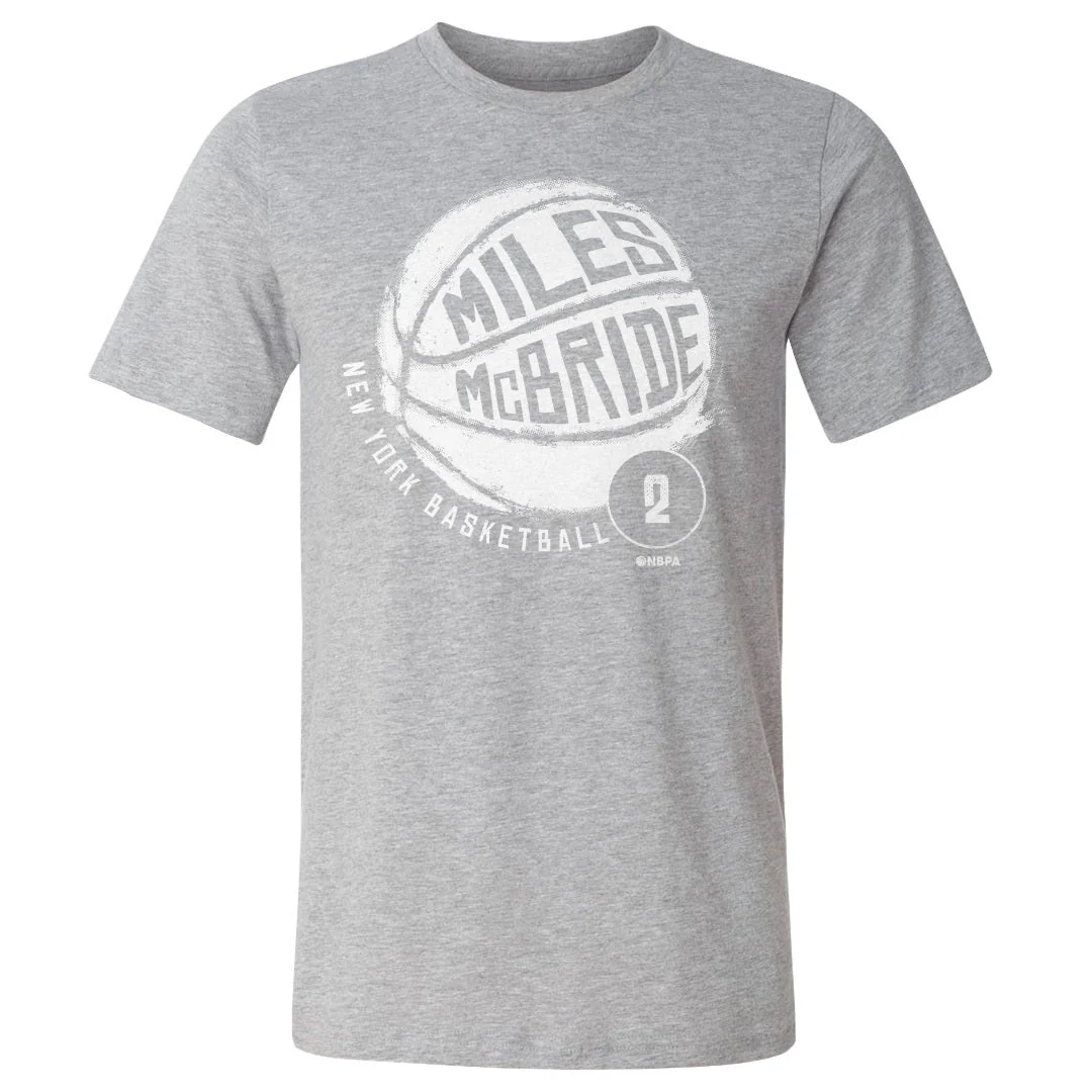 Miles McBride New York Basketball WHT Men's T-Shirt