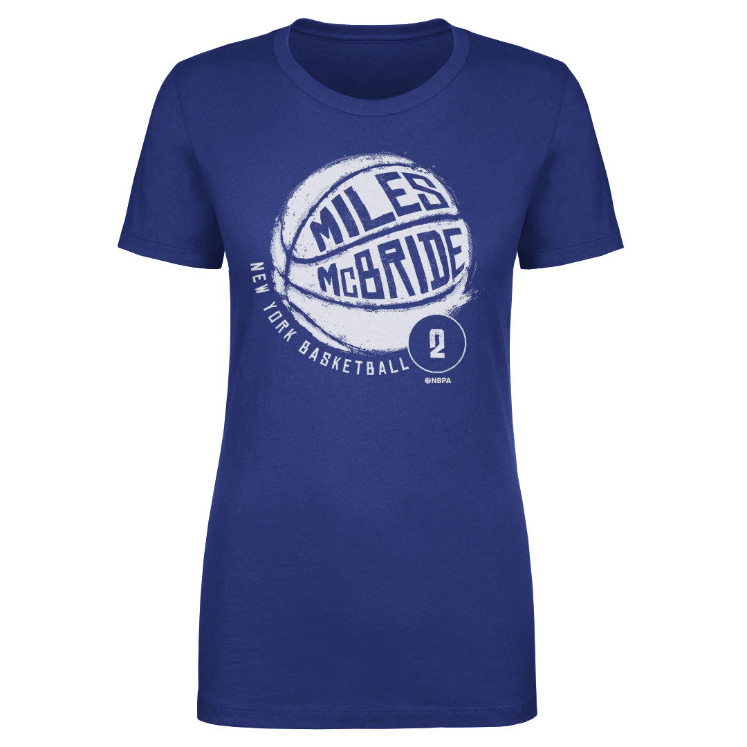 Miles McBride New York Basketball WHT Women's T-Shirt