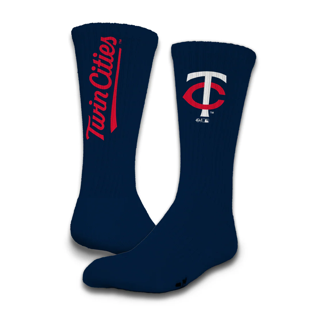 Minnesota Twins Primary 3 Pack Lifestyle Sock - Image 4