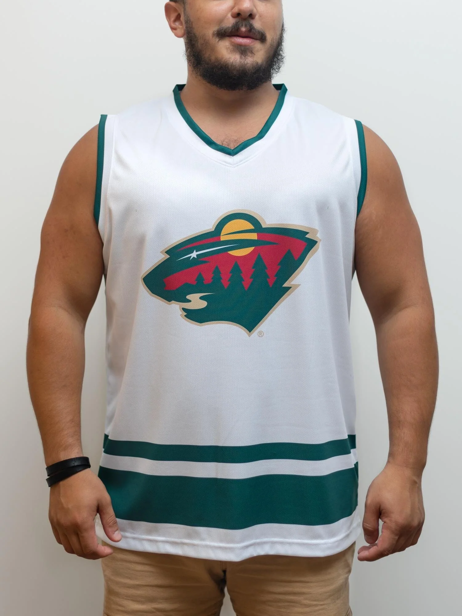 Minnesota Wild Away Hockey Tank - Image 3