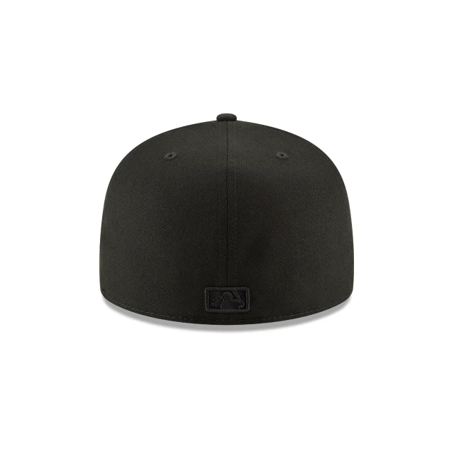 Las Vegas Athletics 59Fifty Basic Black / Black Fitted Hat - Image 2