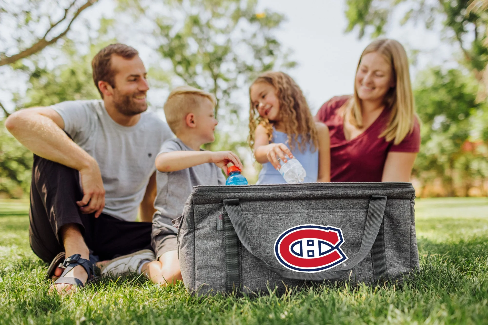 Montreal Canadiens 64 Can Collapsible Cooler - Image 2