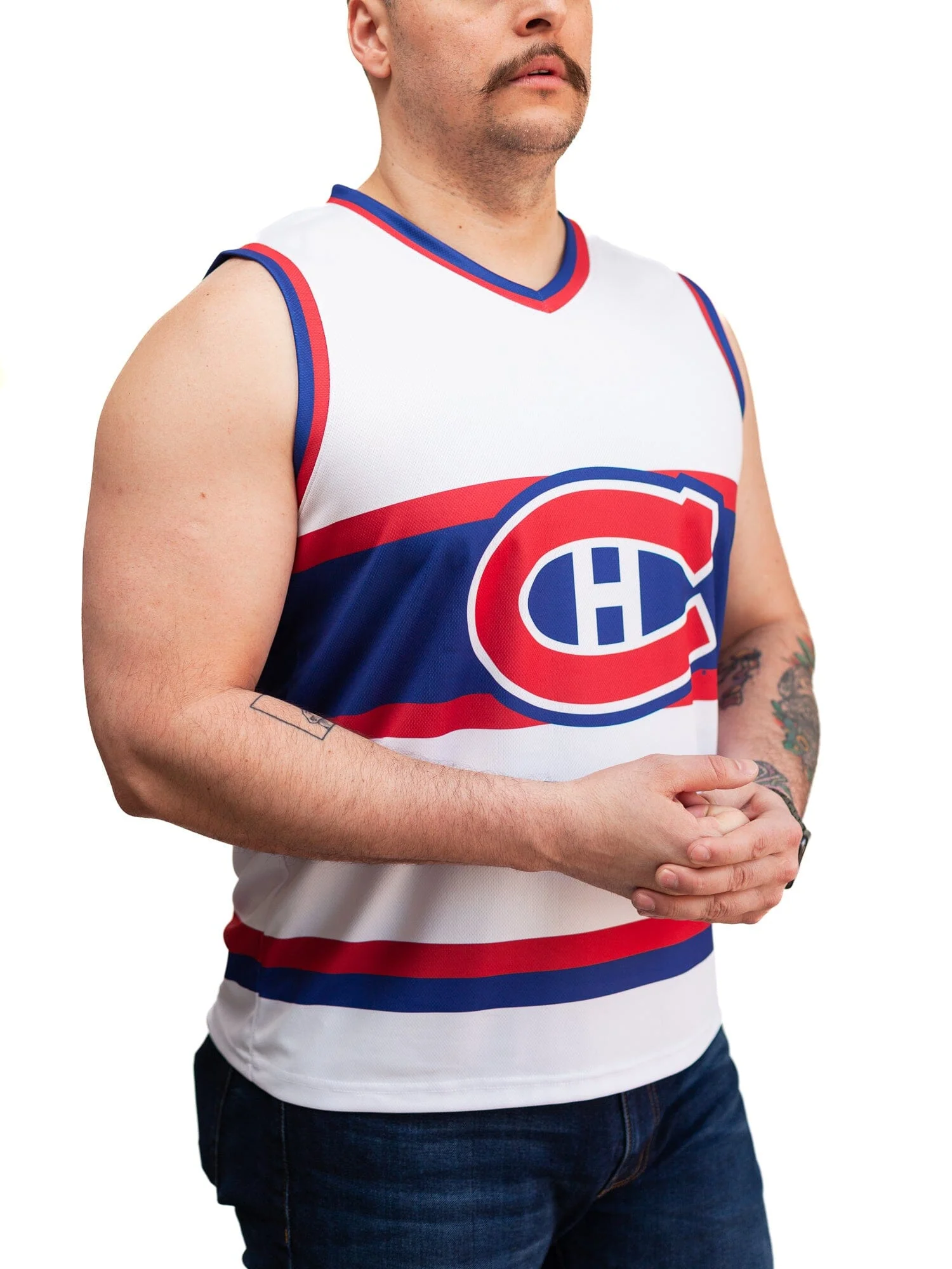 Montreal Canadiens "99 Series" Mash-up Hockey Tank - Image 6