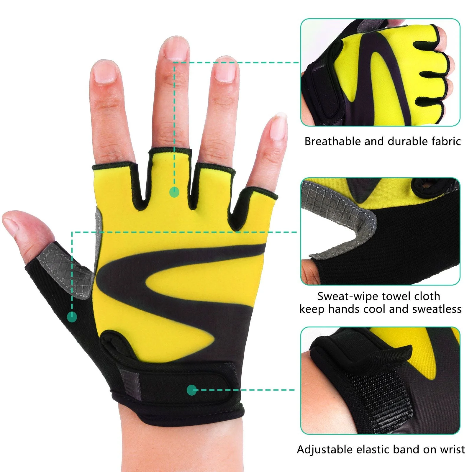 Multi-Functional Weight Lifting, Motorcycle & Cycling Gloves - Image 39