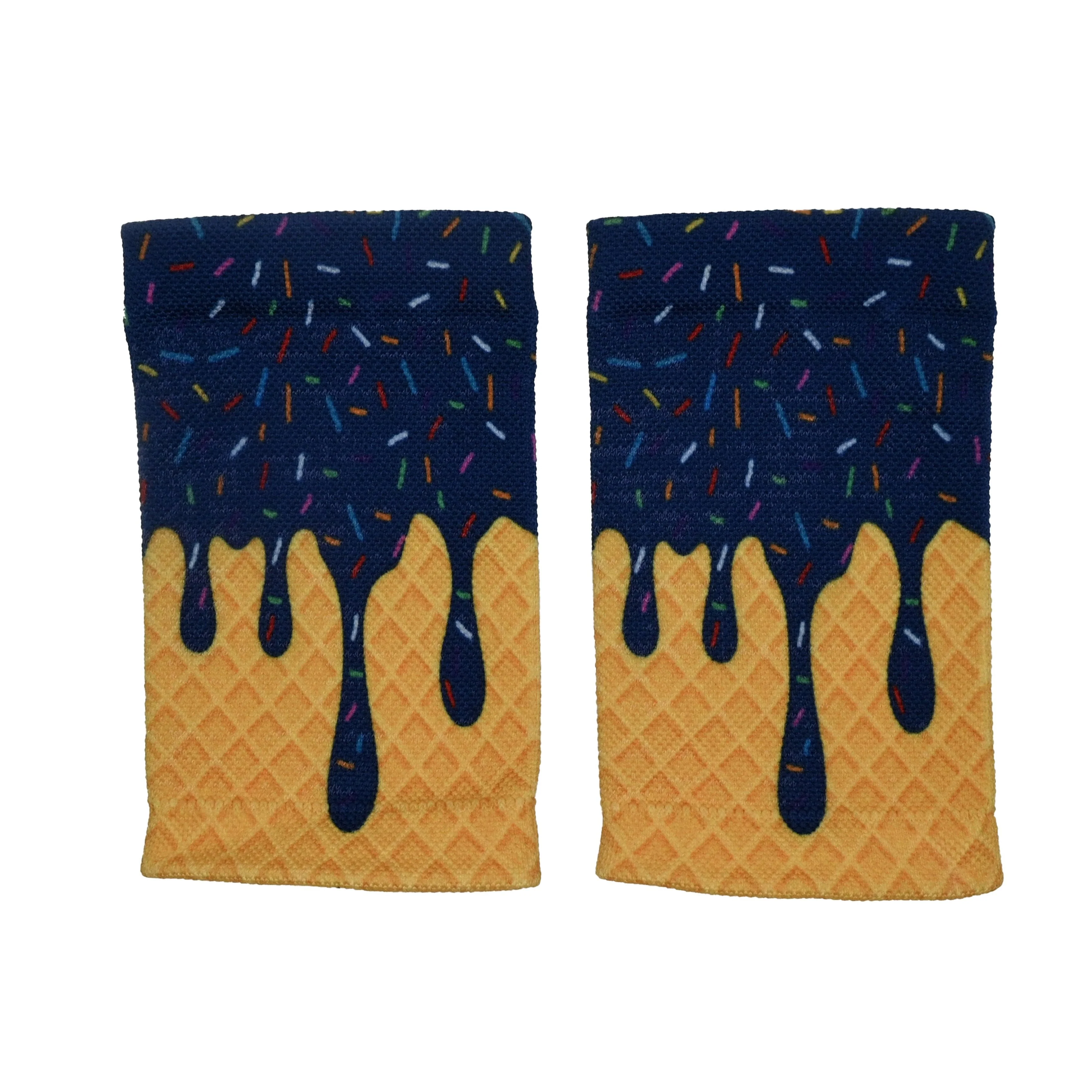 Navy Ice Cream Wrist Support Sleeves - Image 2