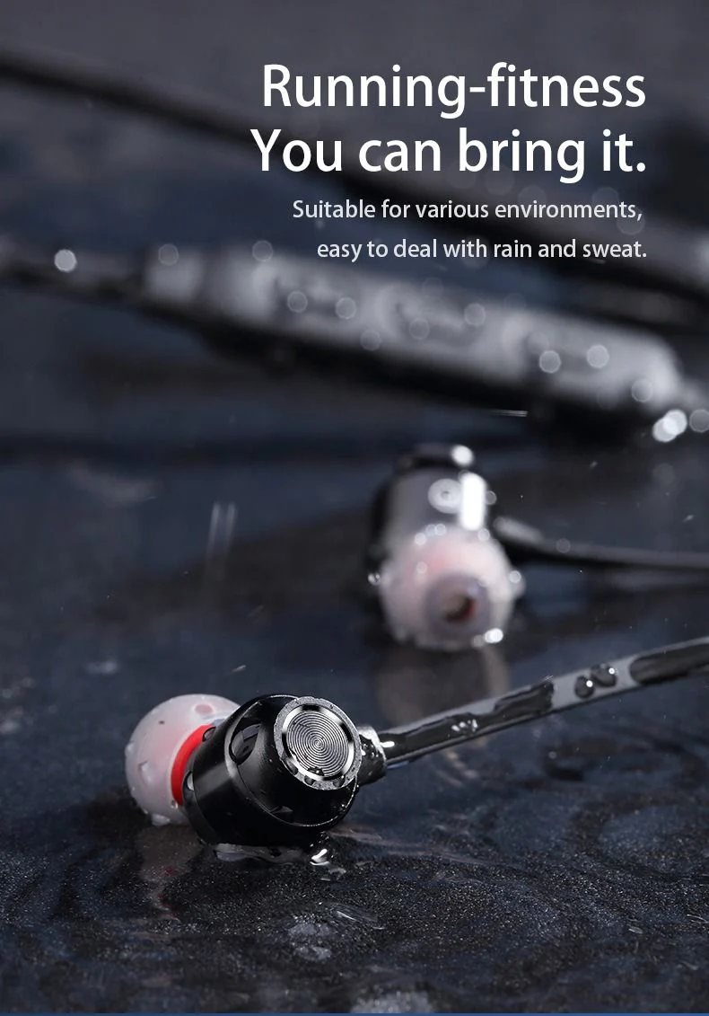 Neck-mounted Wireless earbuds Sports Headphones Neck Bluetooth 5.3 In-Ear Metal Earphones - Image 69