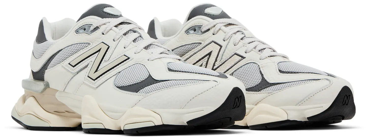 New Balance 9060 Sea Salt Castlerock Sneakers - Image 2