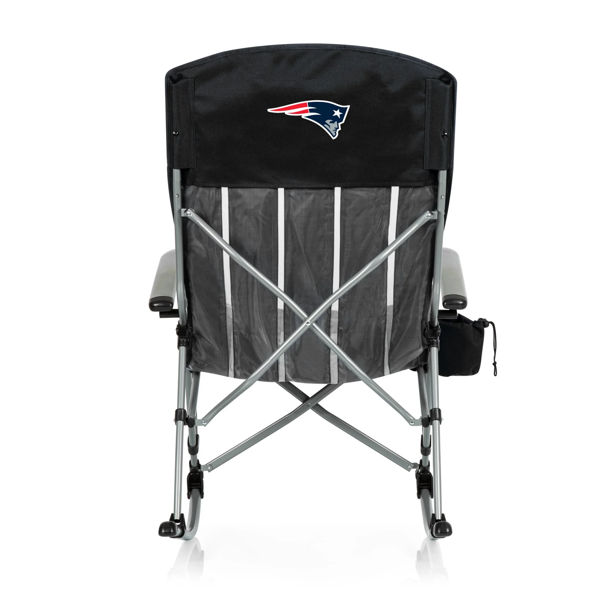 New England Patriots Outdoor Rocking Camp Chair - Image 3
