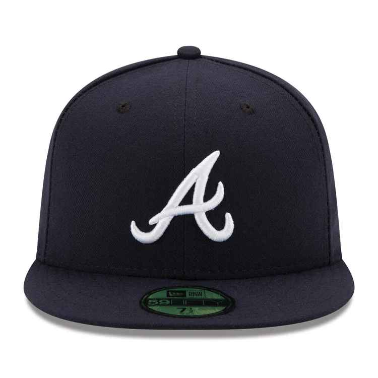 Atlanta Braves 59FIFTY Authentic Collection On-Field Road Hat - Image 2