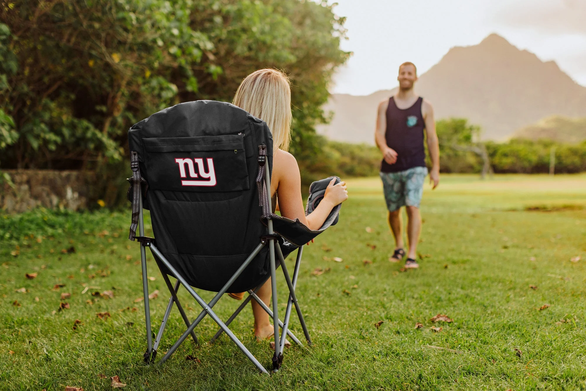 New York Giants Reclining Camp Chair - Image 6