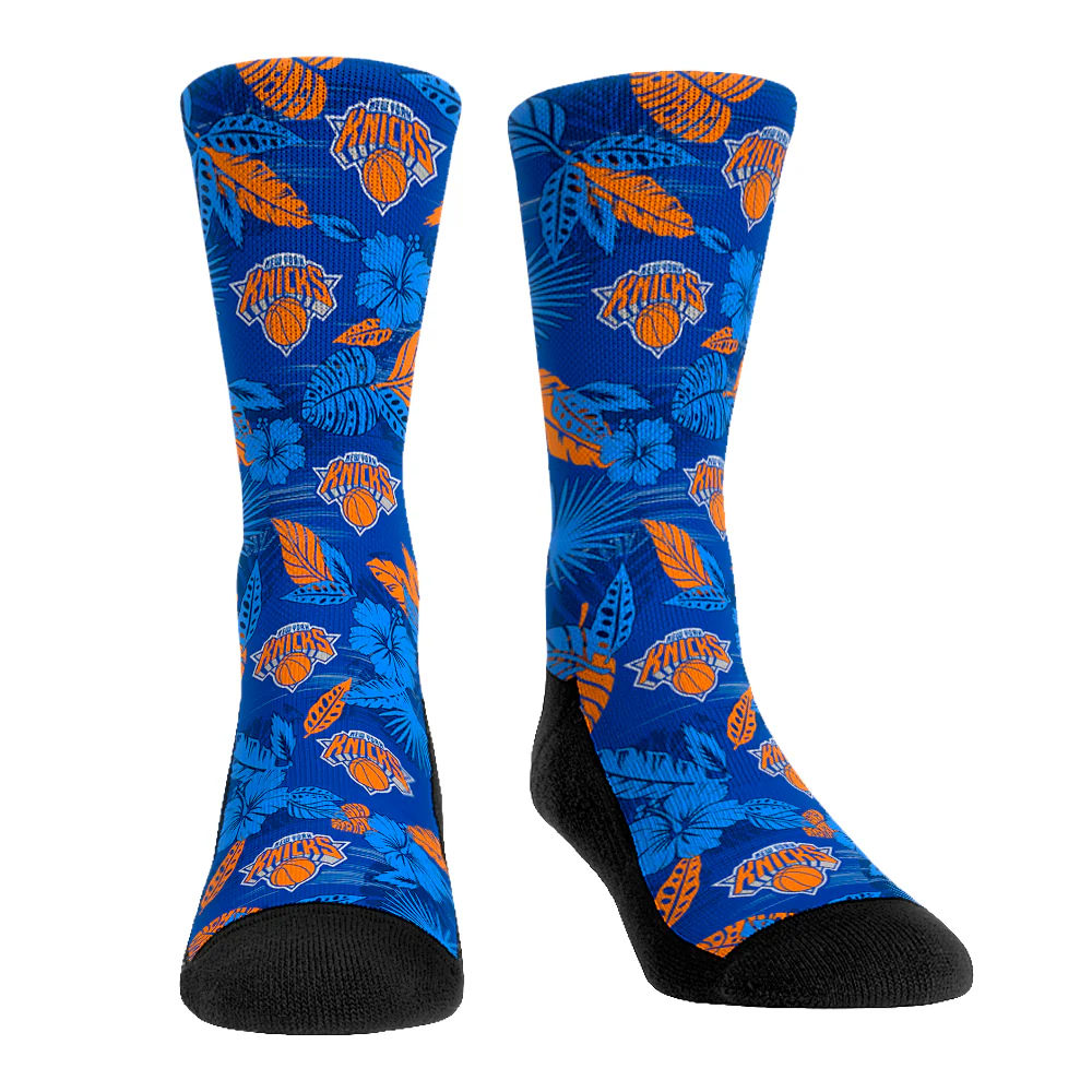 New York Knicks Floral Socks