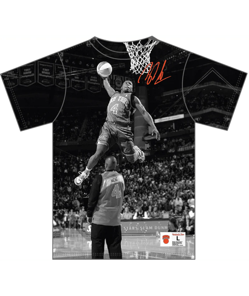 New York Knicks NBA Nate Robinson Above The Rim T-Shirt