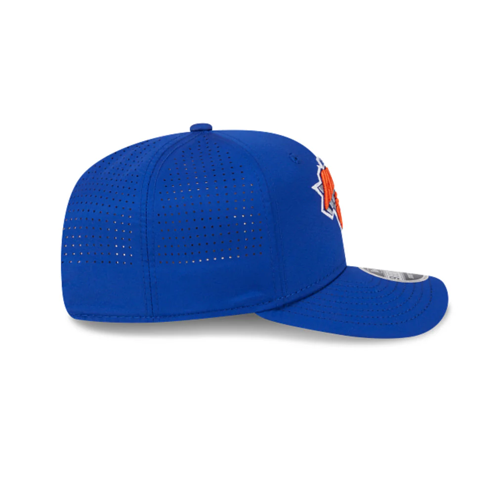New York Knicks NBA Perform 9Seventy Stretch Snapback Hat - Image 5