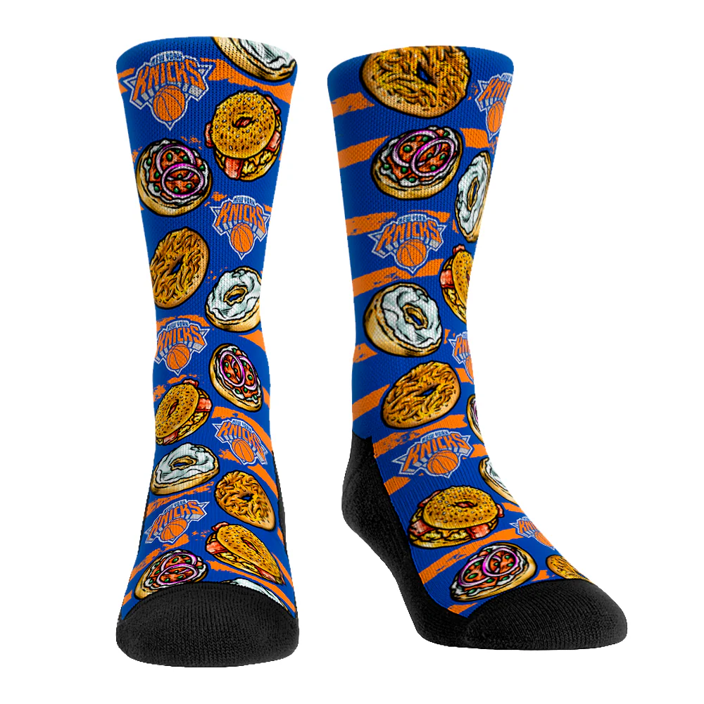 New York Knicks NY Bagels Socks