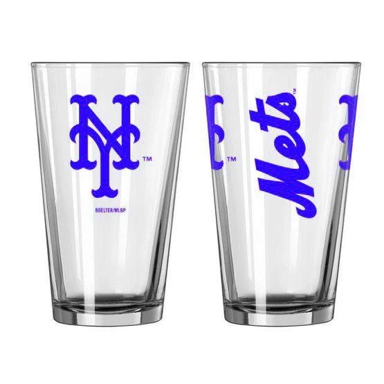 New York Mets Game Day Pint Glass - Image 2