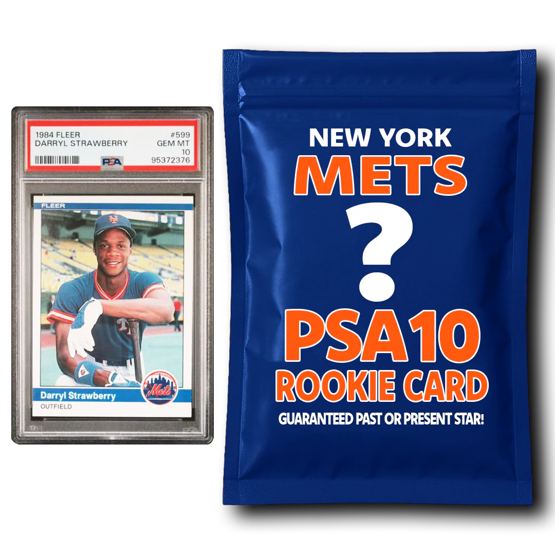 New York Mets PSA 10 Graded Rookie Card Mystery Pack