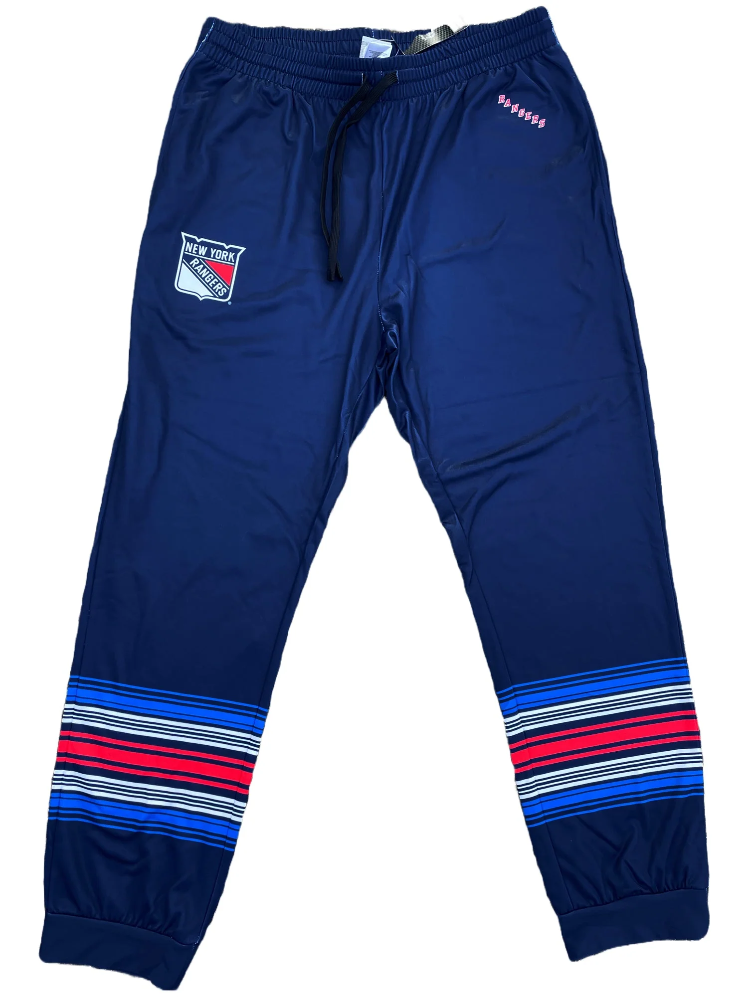 New York Rangers 2024 Alternate Hockey Jogger Pants - Image 3