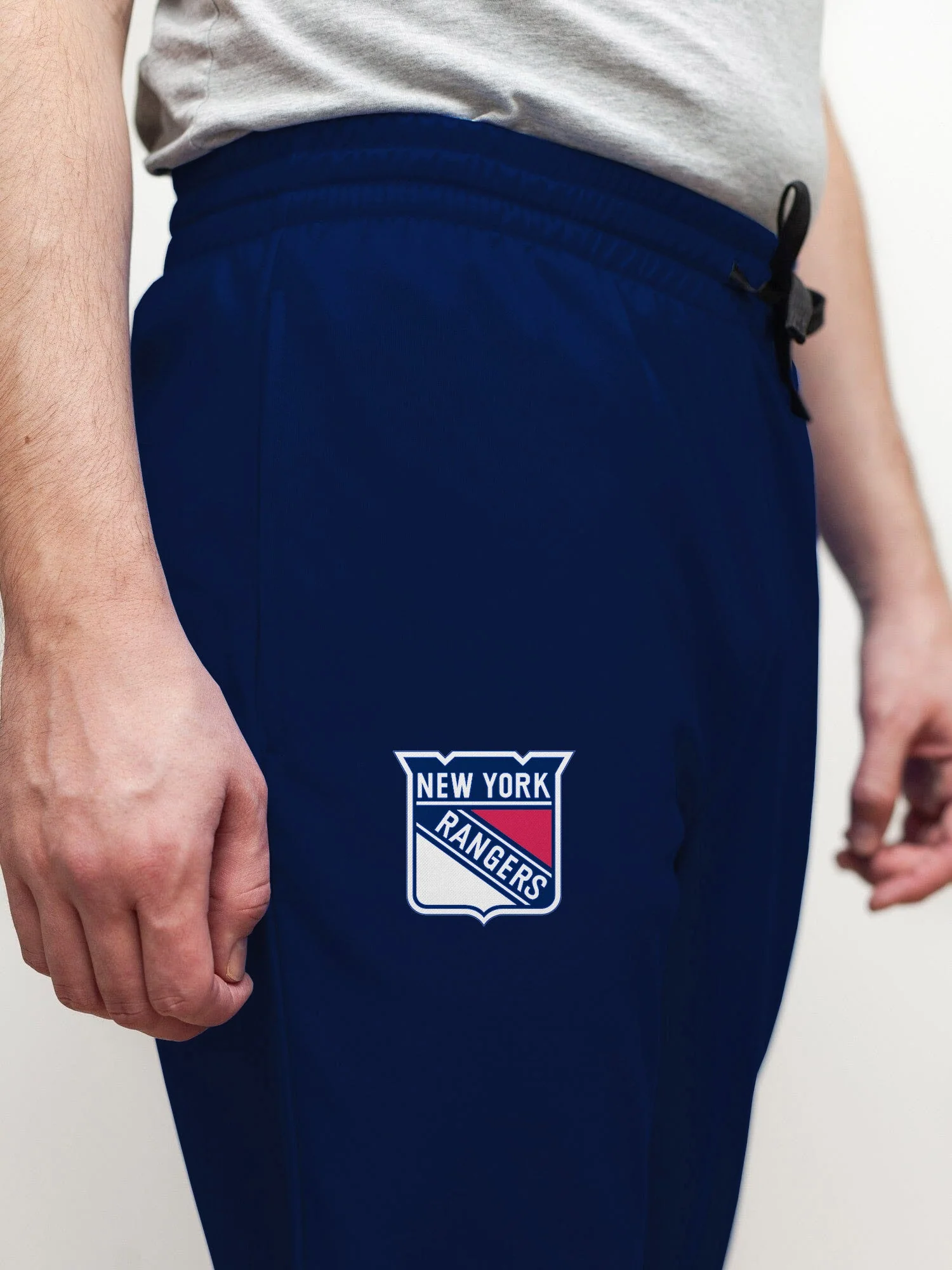 New York Rangers 2024 Alternate Hockey Jogger Pants - Image 5