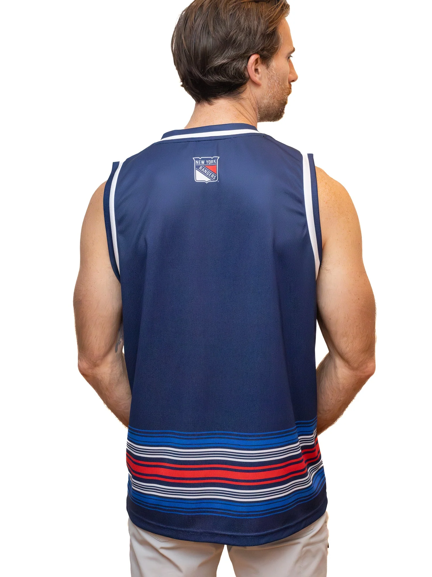 New York Rangers 2024 Alternate Hockey Tank - Image 2
