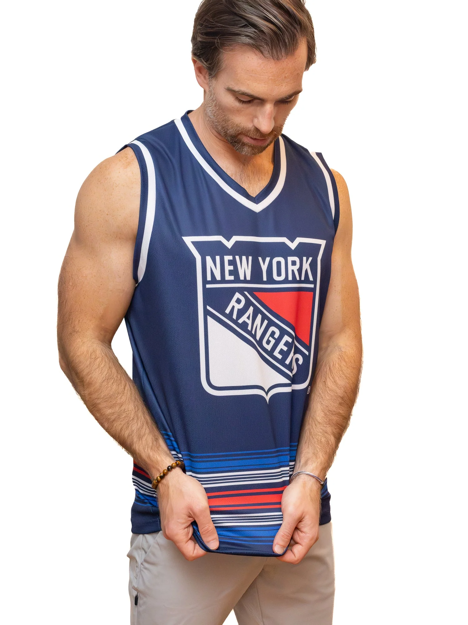 New York Rangers 2024 Alternate Hockey Tank - Image 3