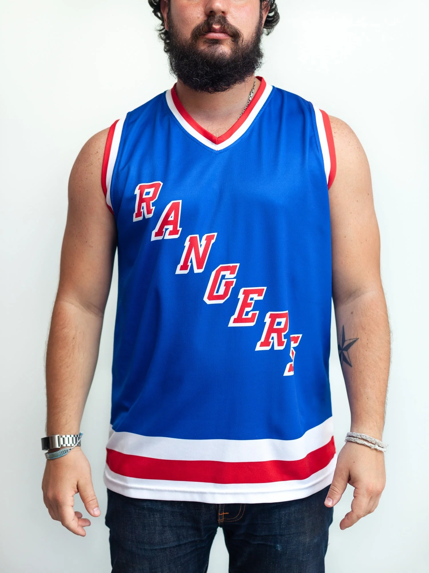 New York Rangers Hockey Tank - Image 3