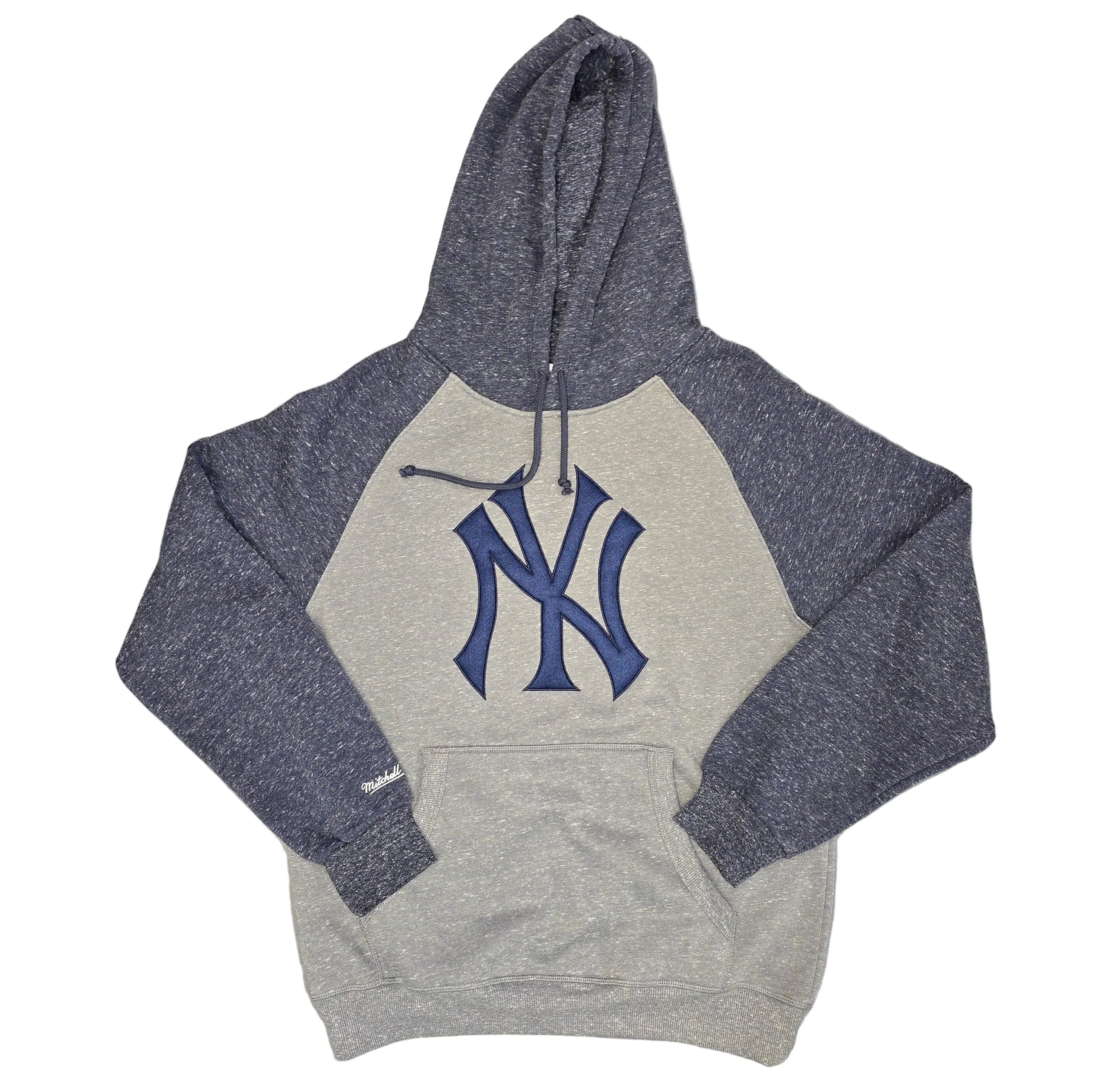 New York Yankees Mitchell & Ness Vintage Logo Fleece Hoodie