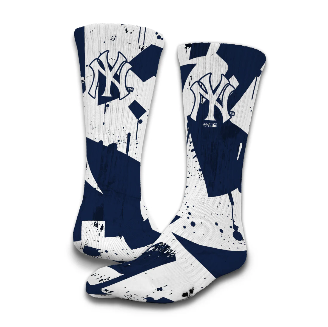 New York Yankees Primary 3 Pack Lifestyle Sock - Image 3