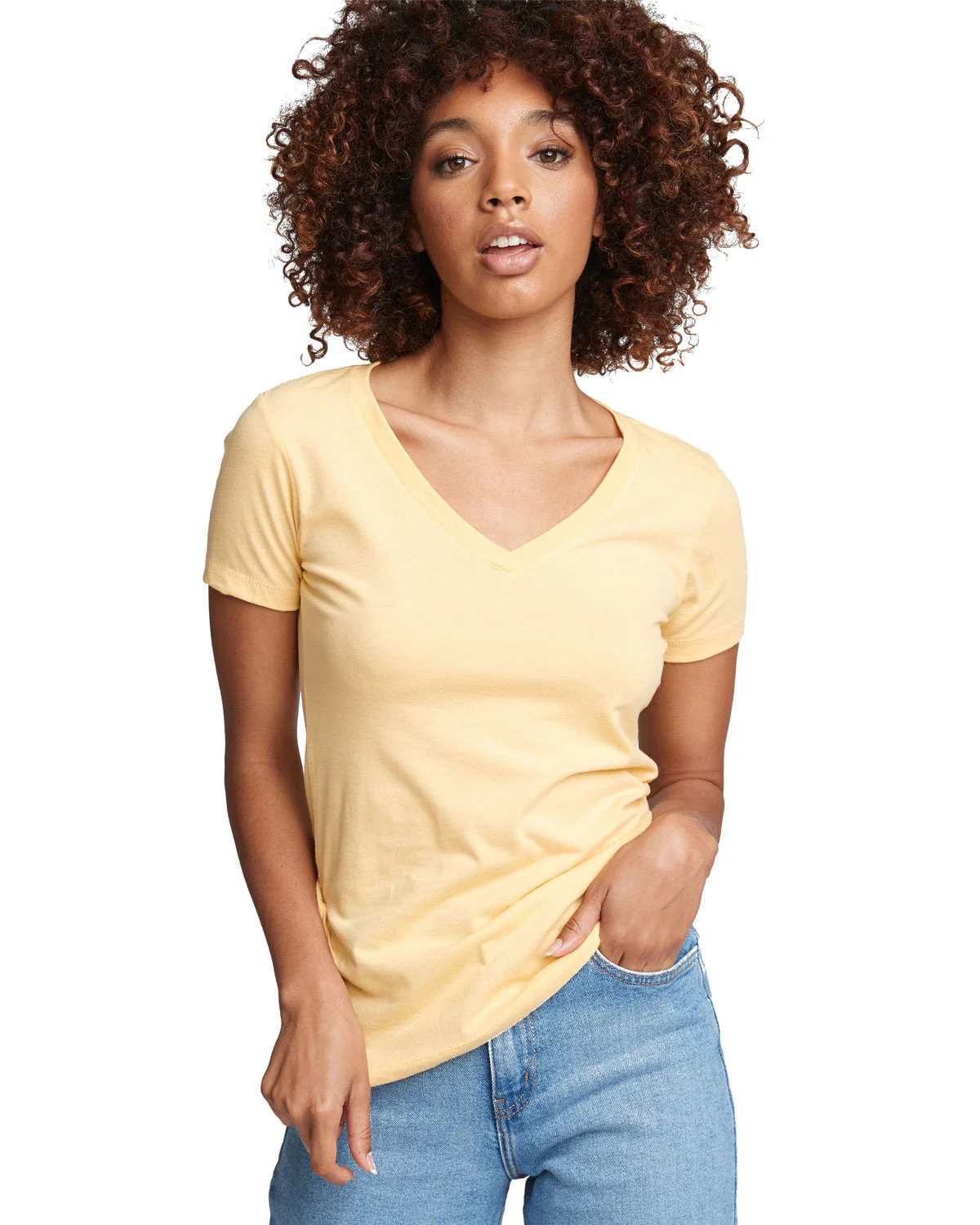 Next Level N1540 Ladies' Ideal V - Image 2